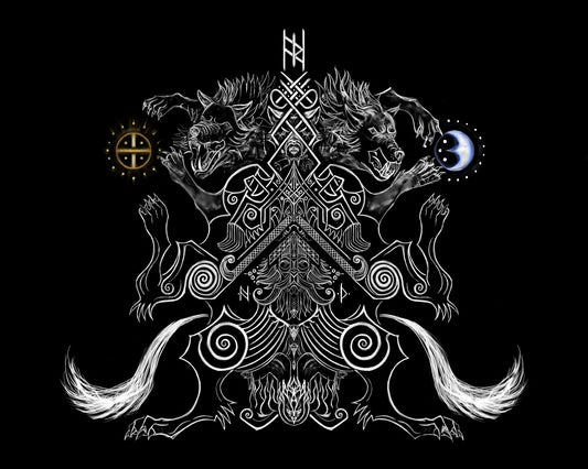 Sköll and Hati